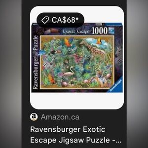 Ravensburger Jungle Adventure Puzzle with Green and Blue